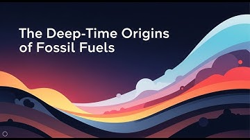 The Deep-Time Origins of Fossil Fuels: How Ancient Life Powers Our Modern World