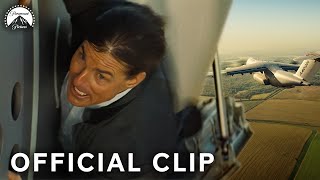 Mission: Impossible Rogue Nation | Ethan Clings Onto Plane (Full Scene) | Paramount Movies