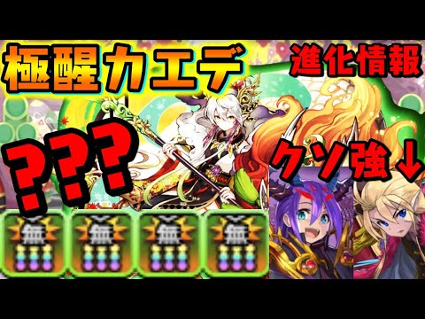 カエデ極醒で無効4持ち!! 超転生ロキ&フレイがとんでもないことにww 進化情報!!【ダックス】【パズドラ実況】