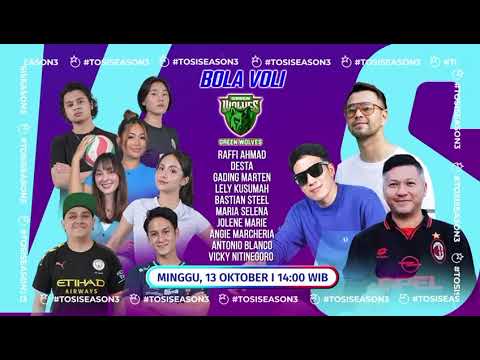 Spesial Match! Bola Voli Tim Purple Shark vs Green Wolves - TOSI Season 3 Minggu, 13 Oktober