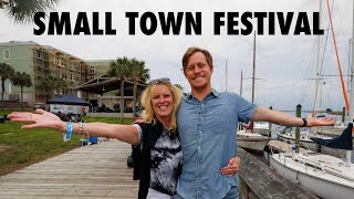 Exploring Darien's Blessing of the Fleet Festival (Fried Food, Live Country Music, and Fireworks)