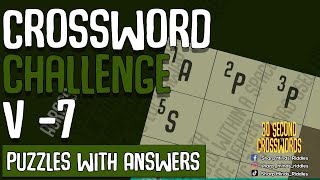 Crossword Challenge | Crossword Mystery with Answers | V 7 screenshot 3