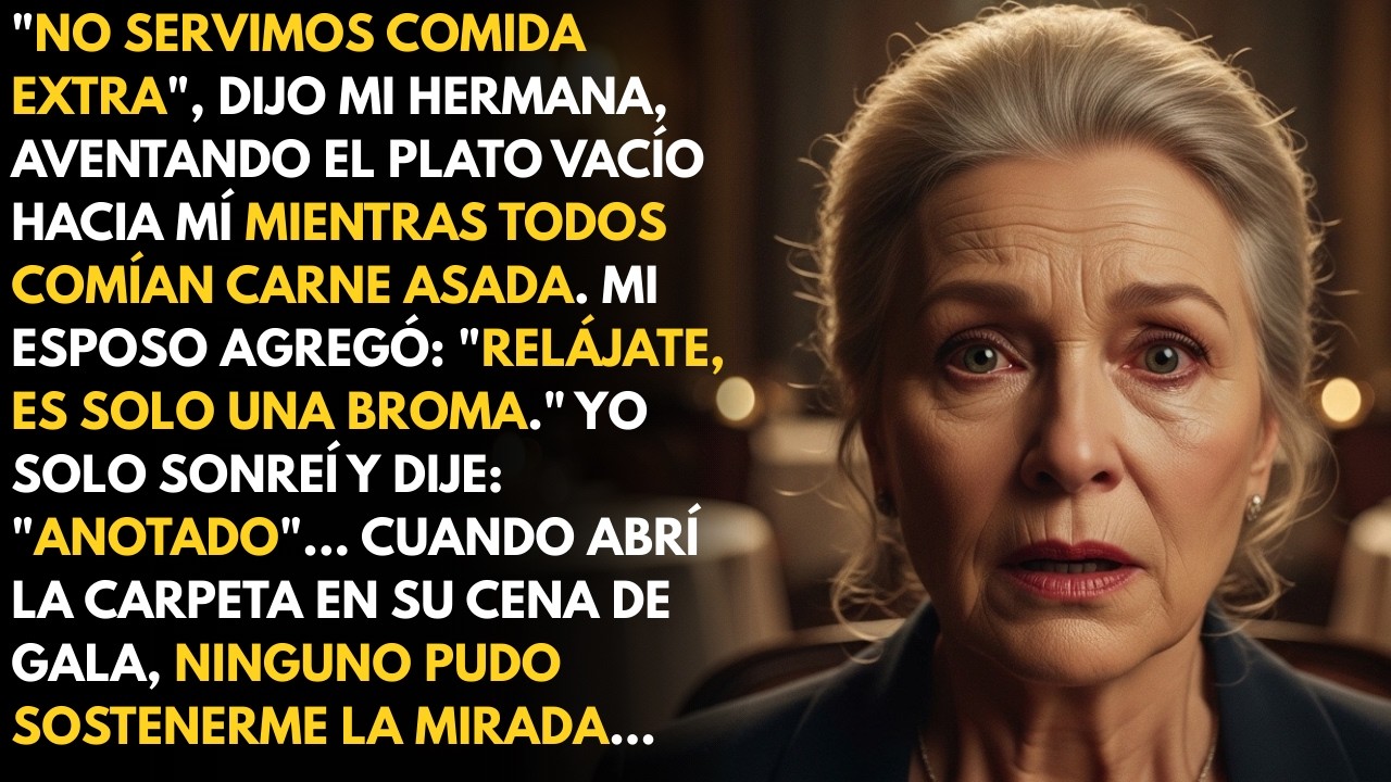 Mi hermana me humilló delante de todos. Mi esposo se rio. Lo que hice después los dejó sin palabras!