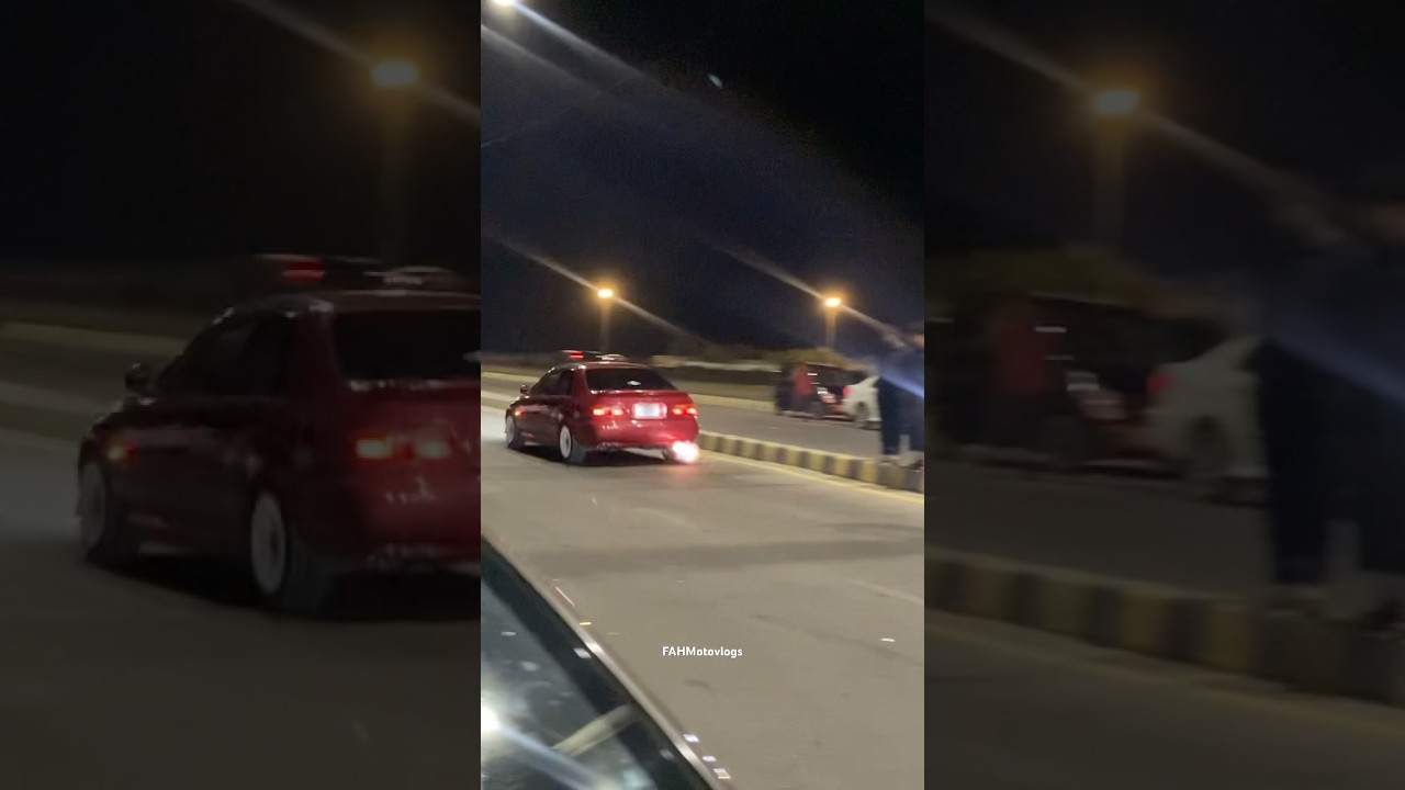 Honda Civic 1995 Smashing the Streets of Karachi | Pure JDM Vibes! 