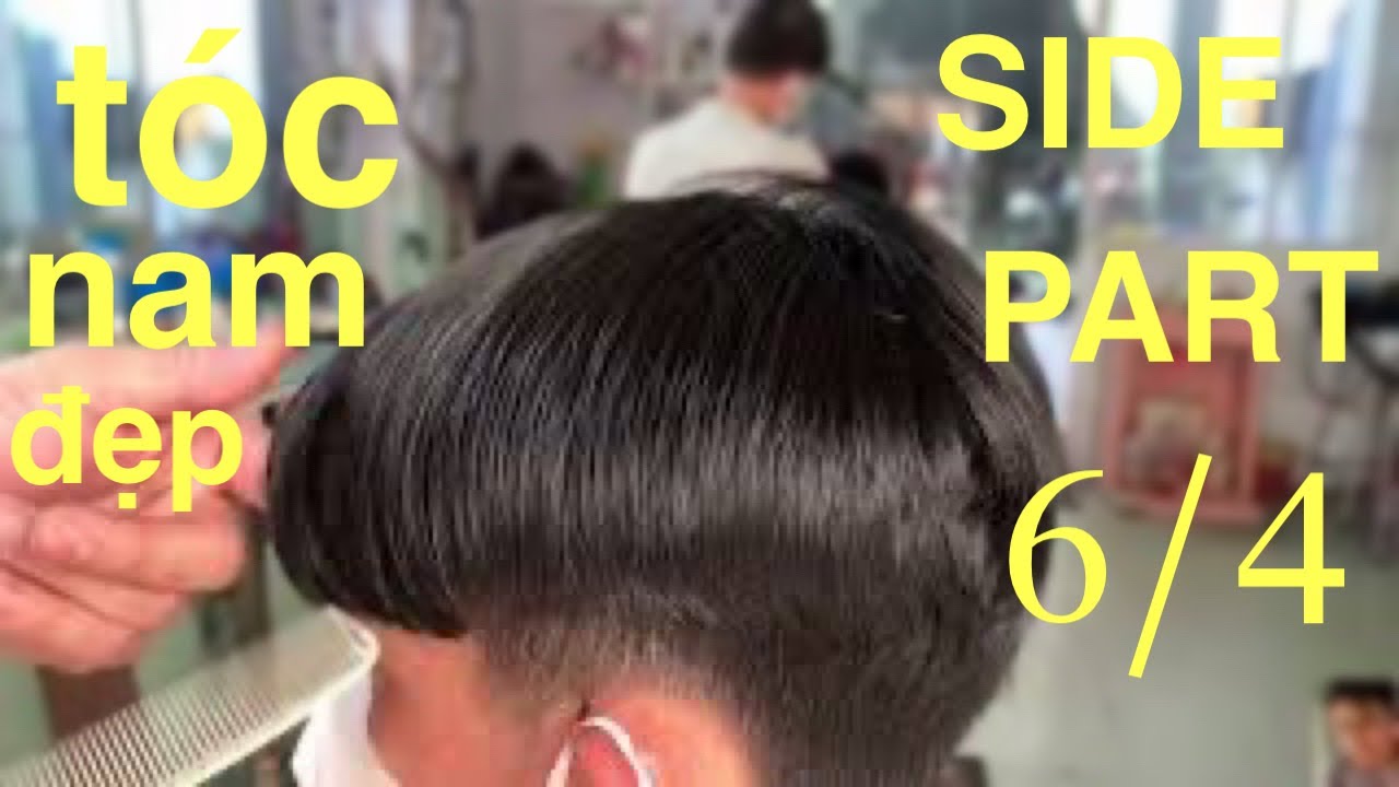 làm sao cắt kiểu tóc side part 6/4 có ở trong video này! - YouTube