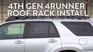 4th Gen 4Runner Roof Rack Install