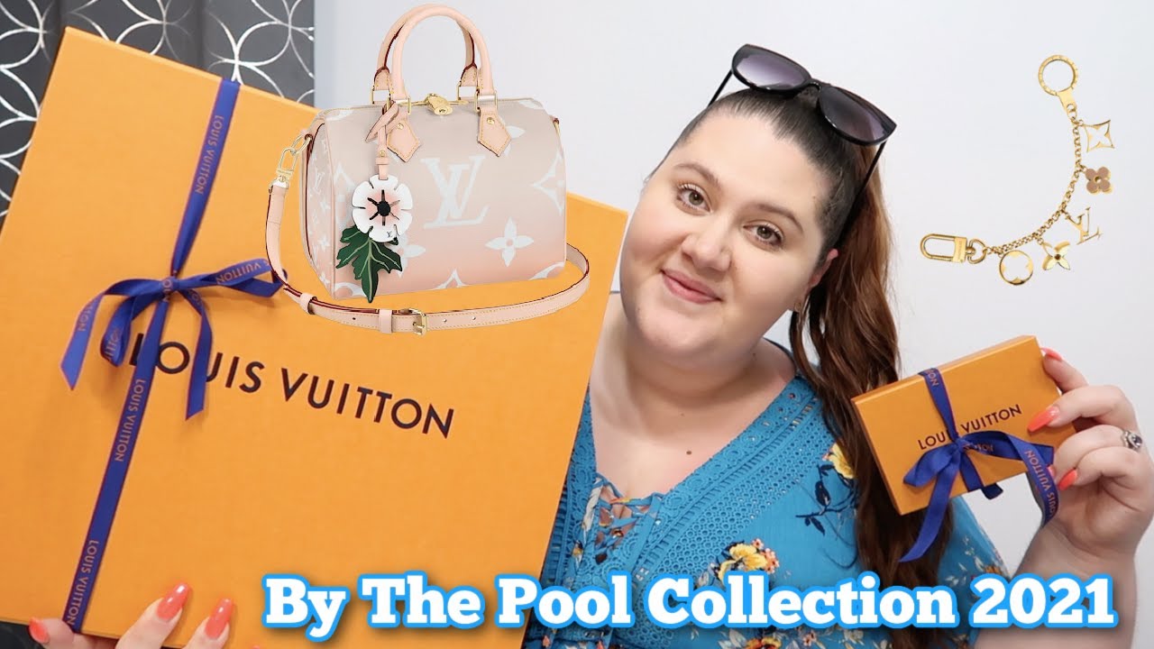 Fab Arn Luxury Shopping - Wearing my Louis Vuitton Speedy 25 Bandouliere By  the Pool Collection Limited Edition for the first time. I got this in April  and I finally had a