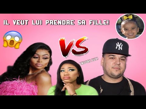 Vidéo: Blac Chyna Et Rob Kardashian En Guerre