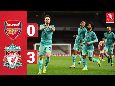 Highlights: Arsenal 0-3 Liverpool | Jota's brace and a Salah special win it at the Emirates