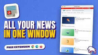 News Hub kiosk: All your news in one window | Free extension screenshot 2