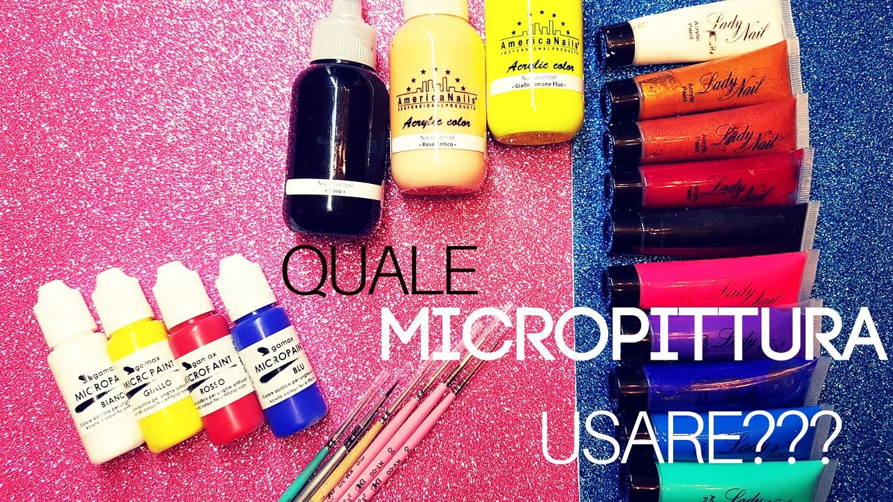 9. Micropittura nail art con stamping - wide 5