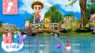 Once I Caught A Fish Alive 🎤 Karaoke | Songs For Kids | Heykids Nursery Rhymes