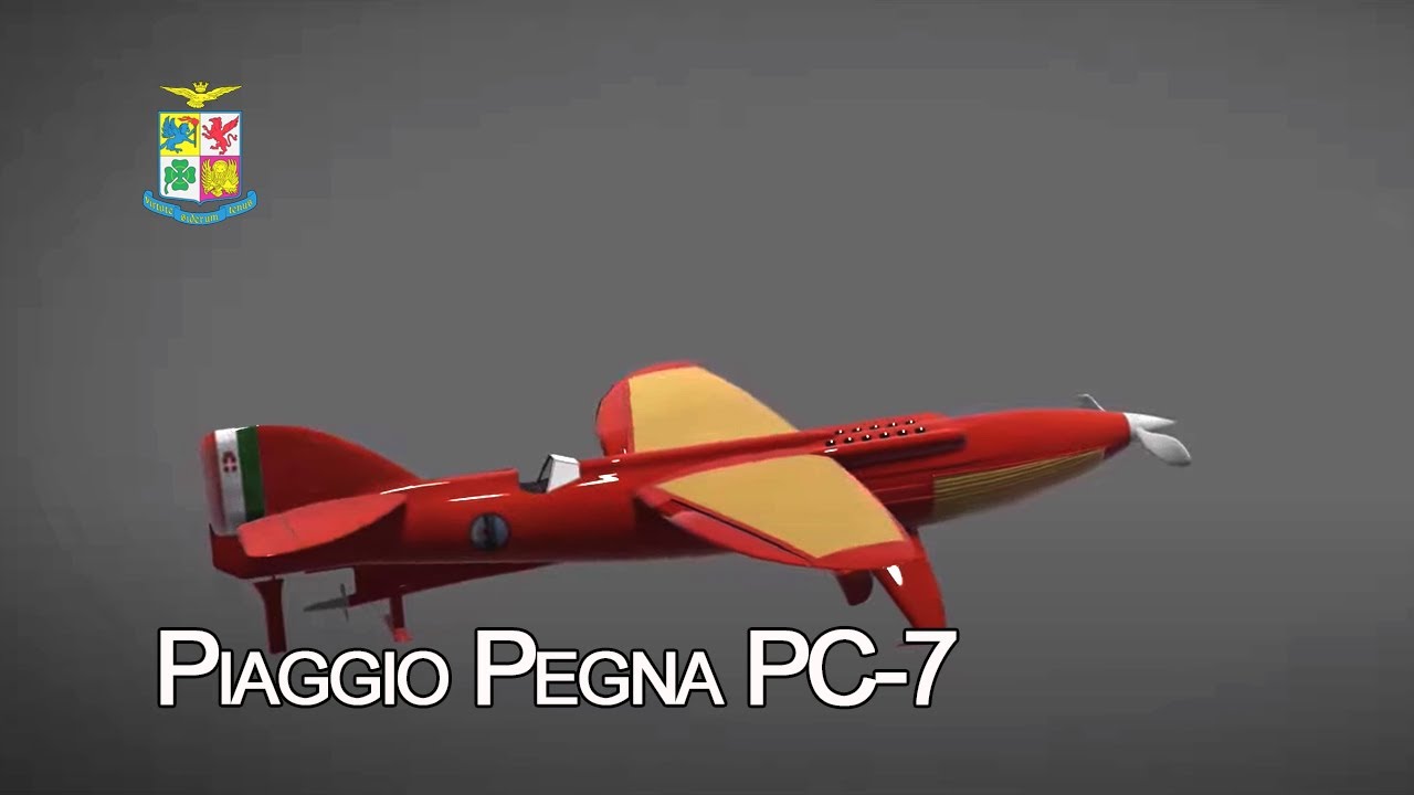 Il velivolo Piaggio Pegna PC-7