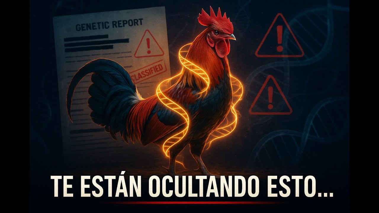 Lo que no te cuentan sobre la genética de tus gallos finos