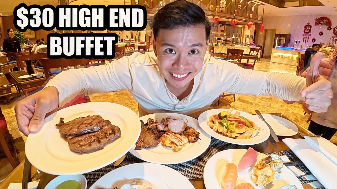 Hanoi's $30 LUXURIOUS Seafood & Vietnamese Buffet 🇻🇳