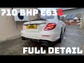 **710BHP MERCEDES E63S** GETS A FULL DETAIL