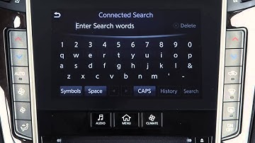 2014 Infiniti Q50 - Functions Disabled While Driving (if so equipped)