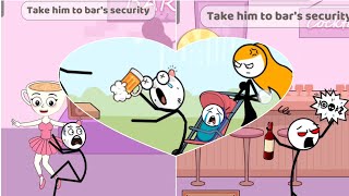 Grab 'Em Now –One Stickman. Too Many Problems | All Levels Game Walkthrough (Funny Moments)  screenshot 4