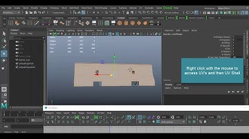 Autodesk Maya Creating UV