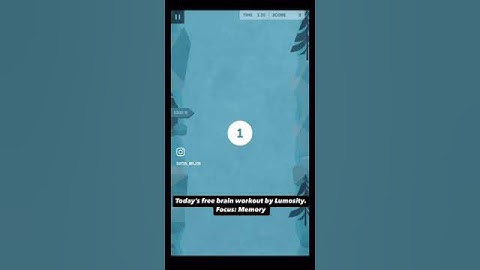 Today’s free brain workout by Lumosity. #thephlyembassy