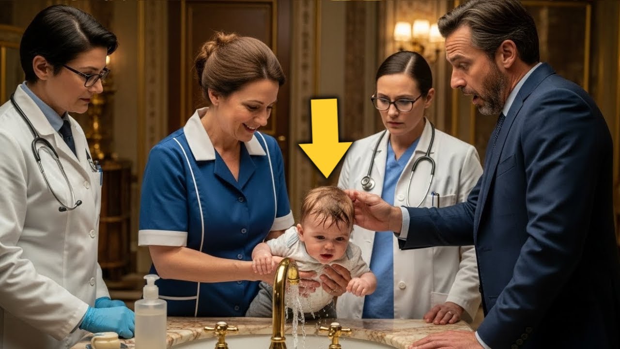 18 doctors fail to save the billionaire’s baby — until the cleaner does ...