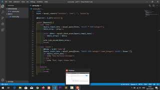 tutorial Konsep CRUD & pembuatan JSON pada PHP