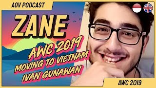 AOV Podcast with ZANE • AWC • Moving to Vietnam? • Mobile Legends? • Subtitle Bahasa Indonesia FULL screenshot 4