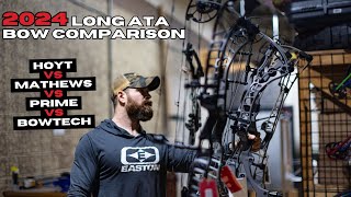2024 Long Axle To Axle Hunting Bow Comparison