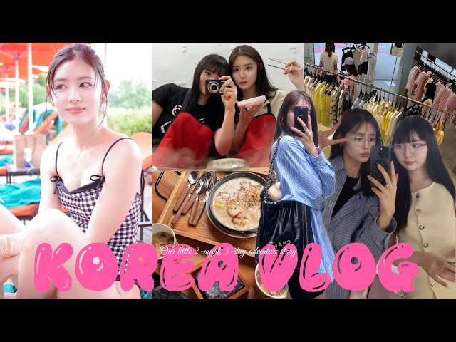 韓流旅行 Korea VLOG🇰🇷] A 3-day, 2-night trip to Korea in the summer