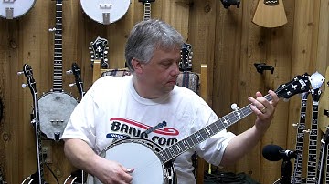 Banjo.com video: demo of a new Recording King RK-R35 Madison  5 String Banjo