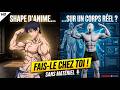 Comment avoir un CORPS D'ANIME à la maison (Sans Matériel) ⚡️ Workout Toji Fushiguro