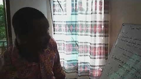 Vidéo 3 :  équation de droite parallèle (perpendiculaire) à une autre passant par un point