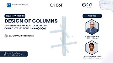 Webinar: Design of Columns: Mastering Reinforced Concrete & Composite Sections Using CSiCOL