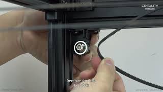Service tutorial Ender-5 S1 replace left and right idler mounting plates
