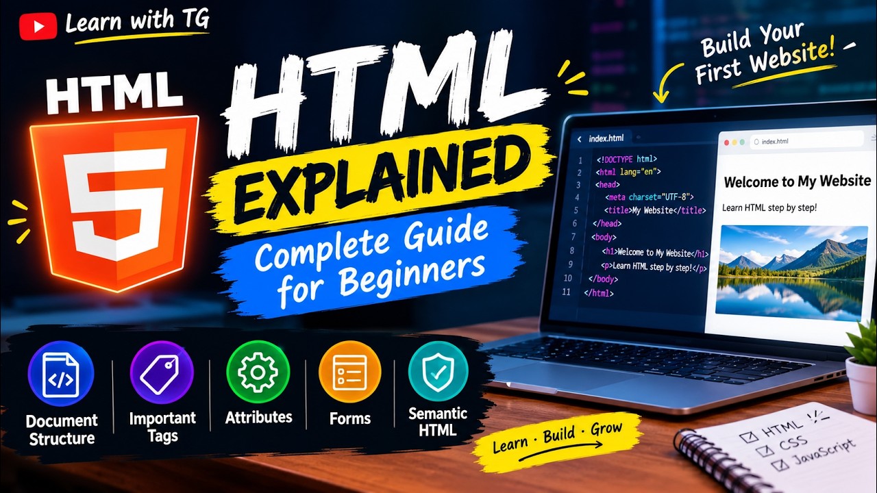Complete Beginner's Guide | 10 Amazing Facts About HTML - YouTube