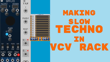Downtempo\Techno patch almost from scratch in VCV Rack