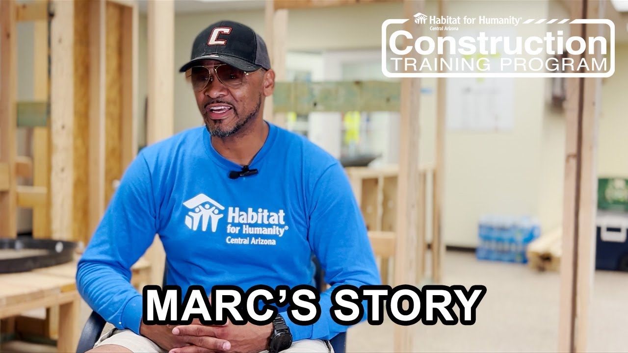 Marc’s Path to Purpose with Habitat for Humanity’s Construction Program 🛠️🇺🇸