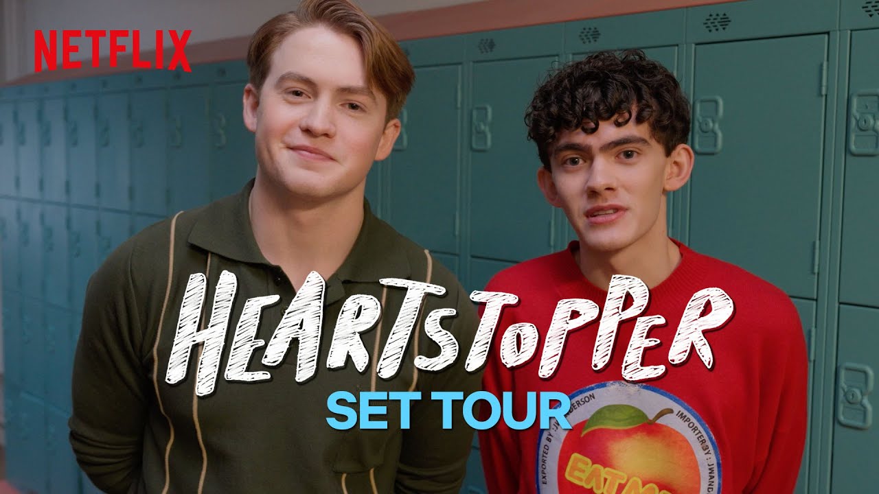 Heartstopper Set Tour With Kit Connor and Joe Lock | Netflix