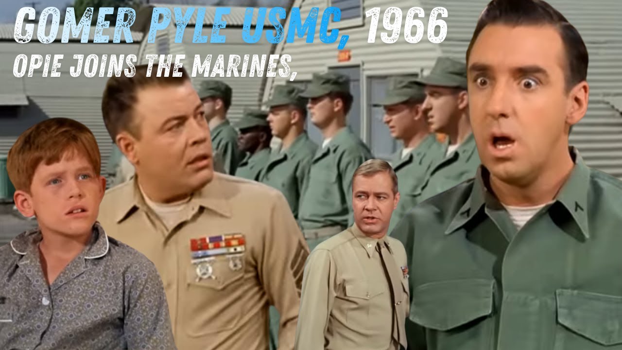 Jim Nabors, Full Episode, Opie Joins the Marines, Gomer Pyle, USMC, 1966