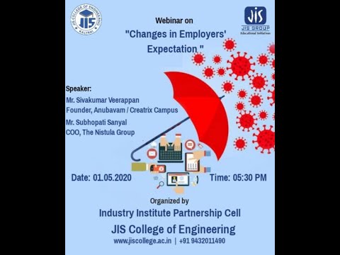 Webinar on Changes in Employers' Expectation post Covid19. - video from The Nistula Group