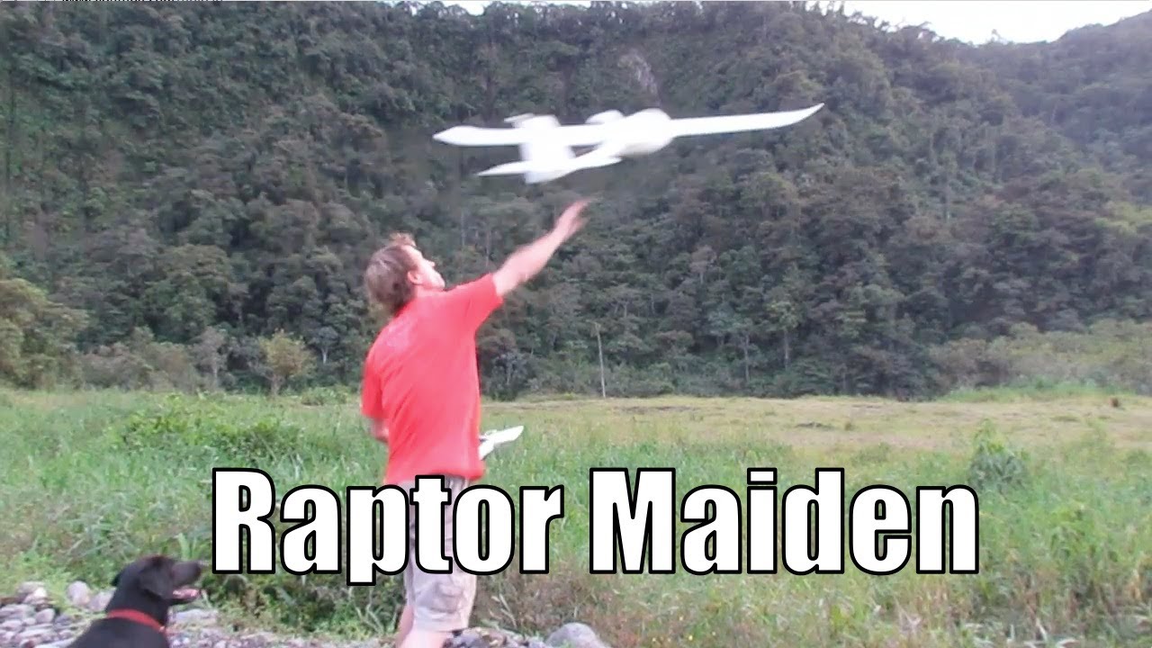 FPV Raptor. Maiden flight. RCHacker #51