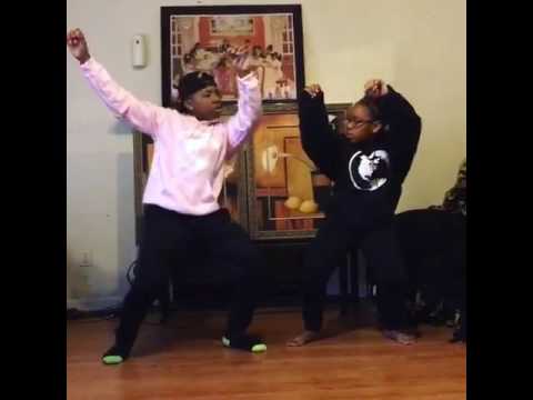 Check out my lil sis and I dancing to #SameCloth by @topfloorcoolin 