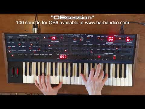 OBsession, 100 programs for OB6 (individual sounds, no talking)