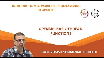 OpenMP: Basic thread functions