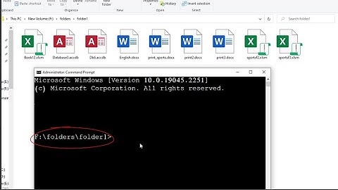 How do I go to a specific path in Command Prompt?