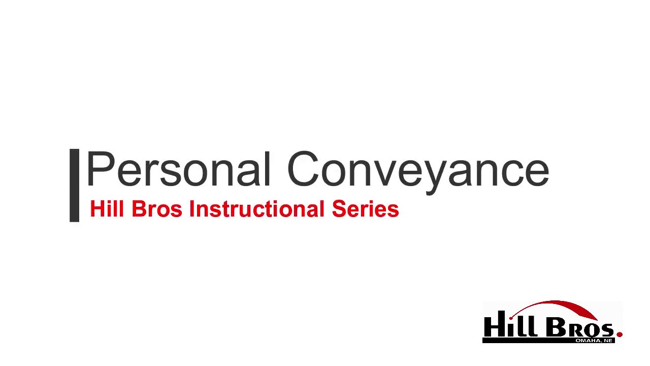 personal conveyance 2020 personal conveyance 2020