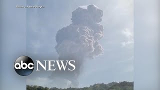 Volcanic eruptions continue to rock island nation as people refuse to leave