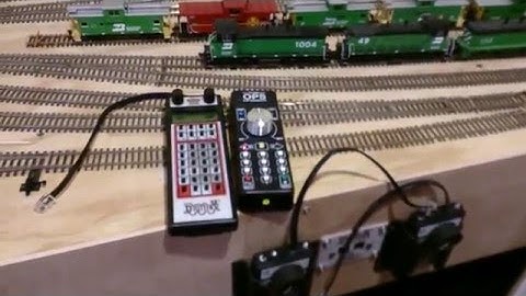 Controlling Engines with Digitrax DT402D and a CVP Easy DCC OPS Throttle T1300