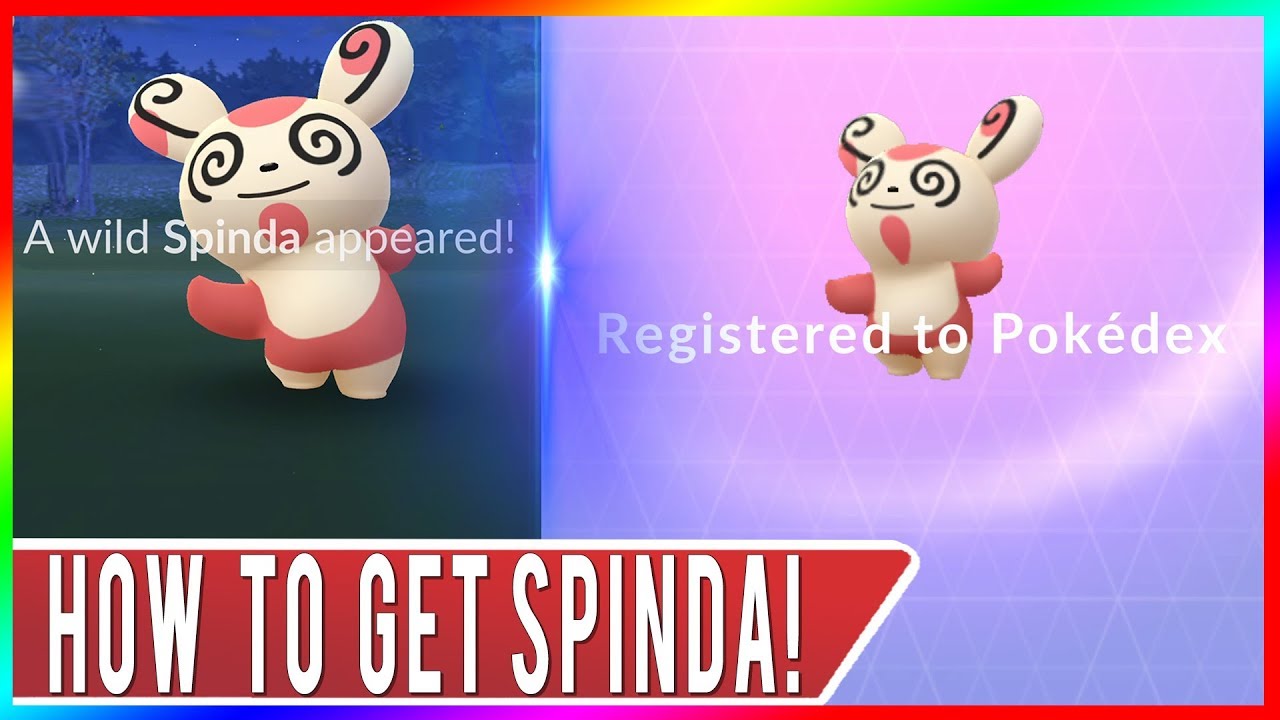 pokemon go spinda research task