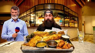 THE FOOD CHALLENGE THAT ROY KEANE ATTEMPTED...IT MADE HIM ANGRY | BeardMeatsFood